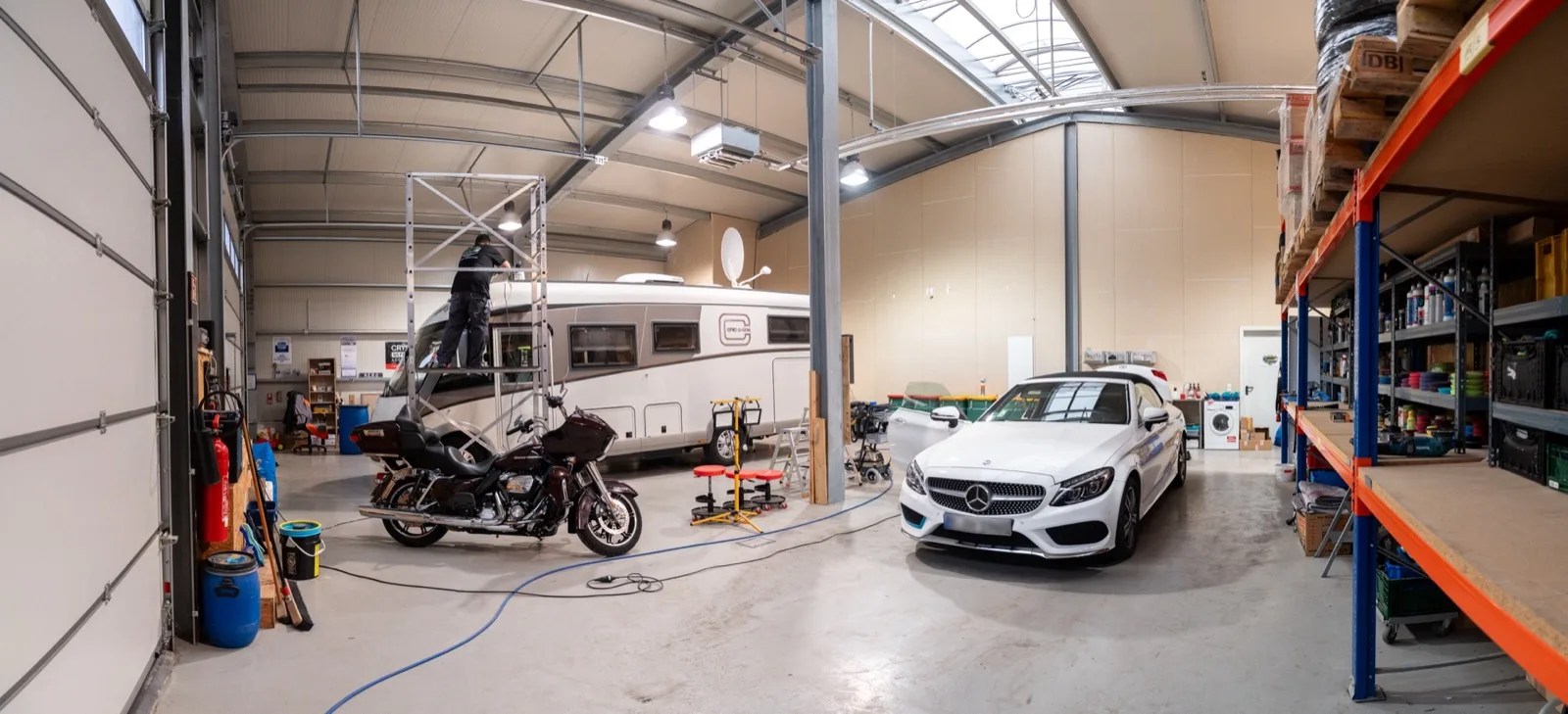 Wachstum im Team und neue Hallenfläche