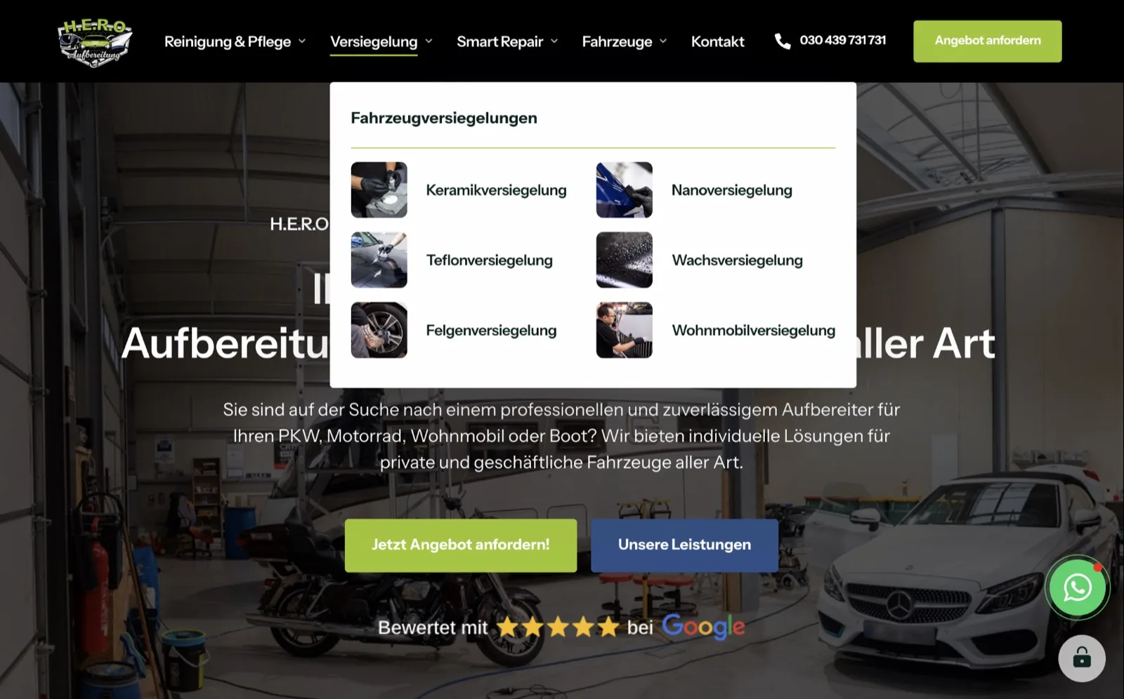Spezialisierung und Ausbau des Angebots