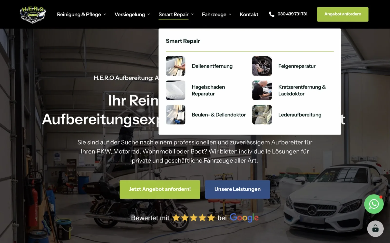 Spezialisierung und Ausbau des Angebots