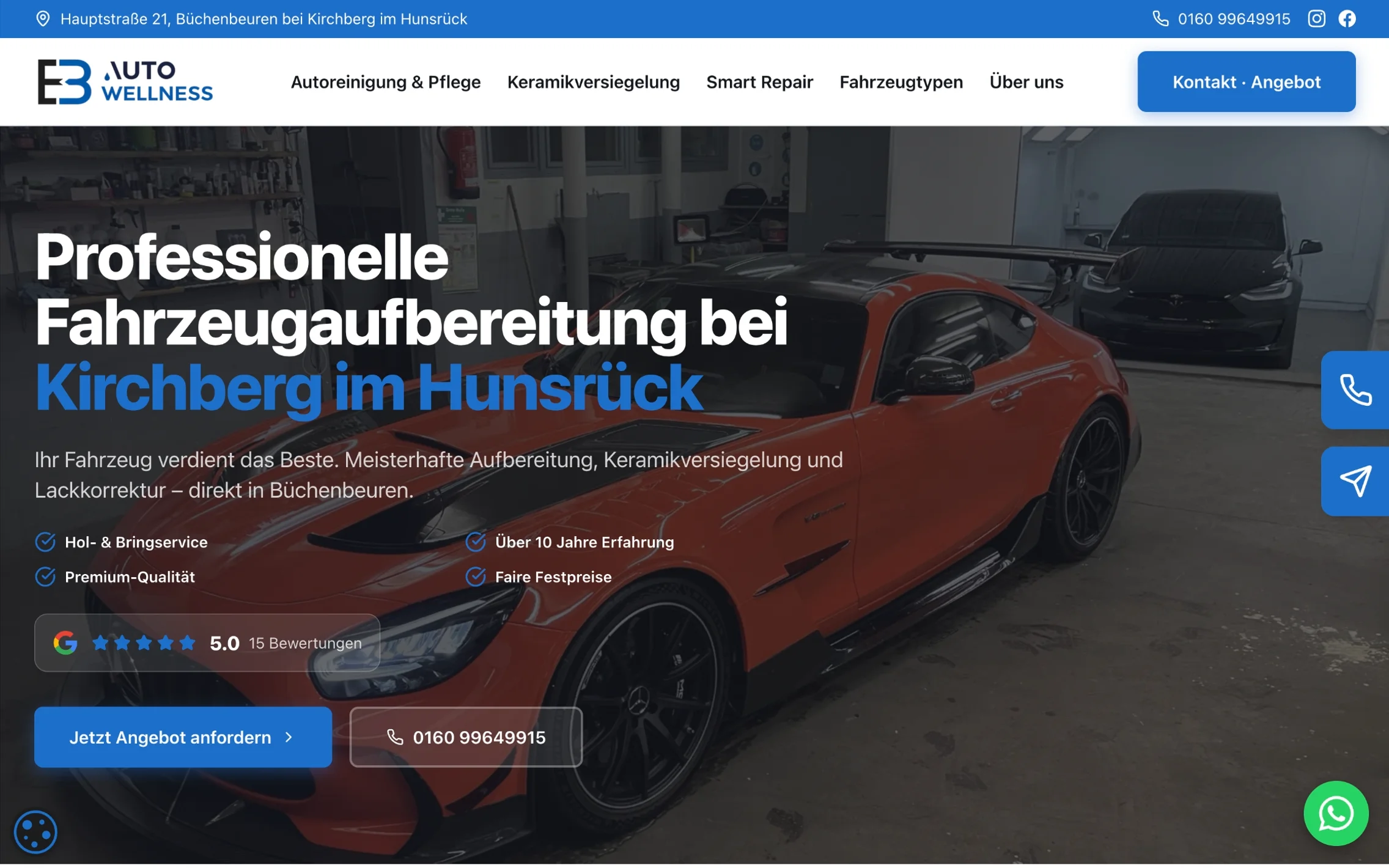 BEM Autowellness - Professionelle Fahrzeugaufbereitung