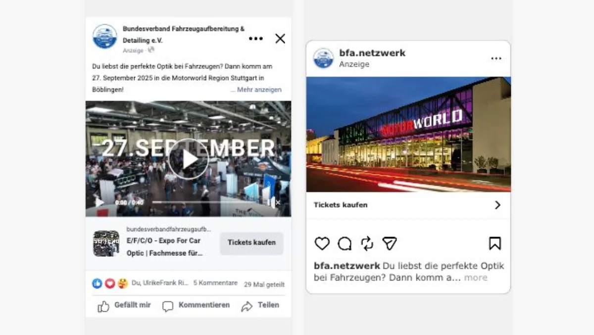 Eventmarketing für die Deutsche Poliermeisterschaft